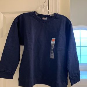 Hanes navy blue sweatshirt